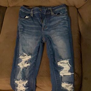 American eagle hi rise skinny Jean